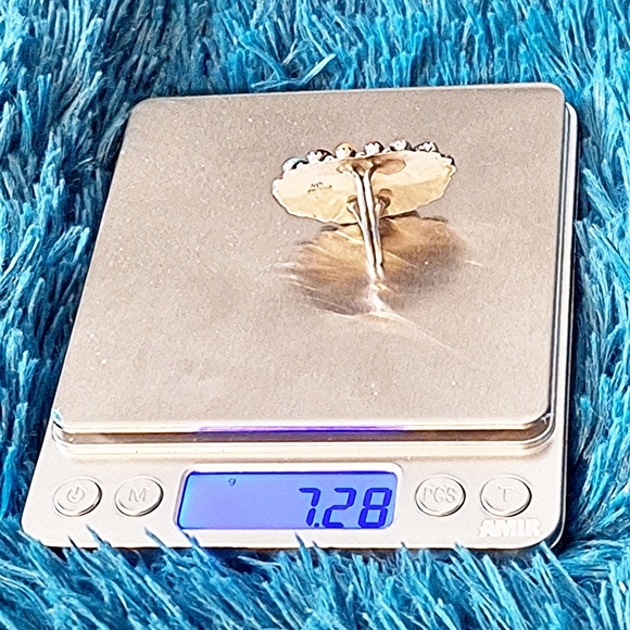 ✨️OOAK! JULIANA WILLIAMS RARE! Sterling Silver and Multi Semiprecious Stone Ring - Picture 14 of 16